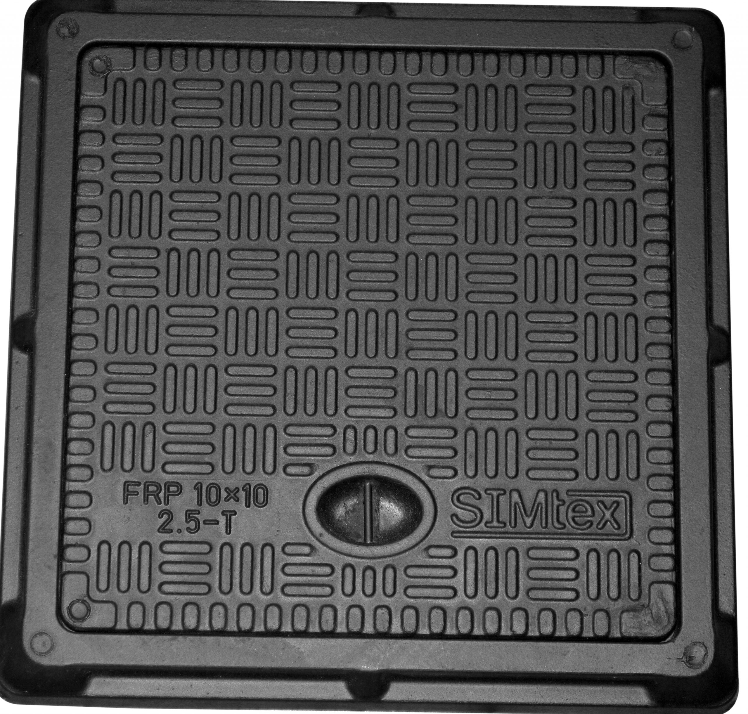10X10 Simtex FRP Manhole Cover